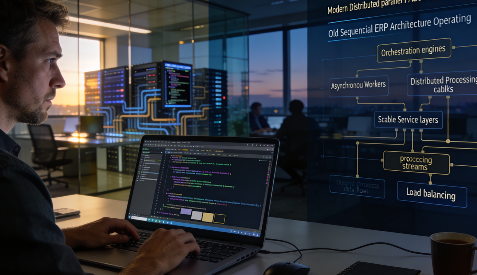Arquitetura paralela no Progress OpenEdge e PASOE em ambientes TOTVS Datasul modernos